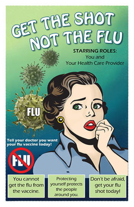 Click to enlarge flu vaccine