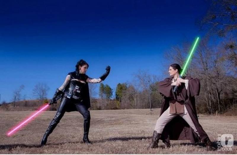 Lightsaber physics Star Wars