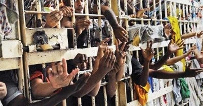 crowded prison