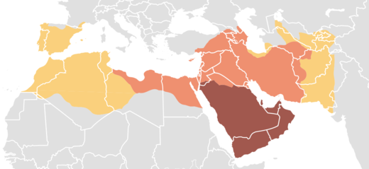 caliphs Islam spread