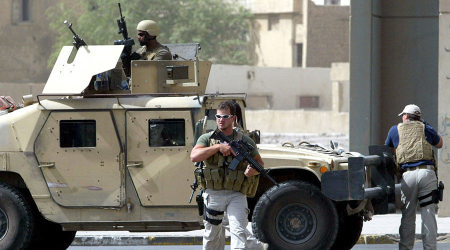 Black water mercenaries
