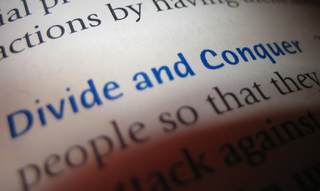 Click to enlarge divide and conquer