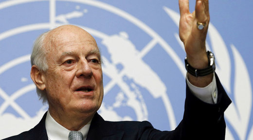 U.N. mediator Syria de Mistura 