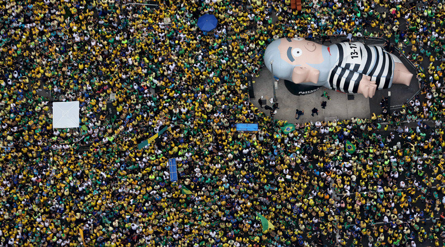 Brazil demonstrators