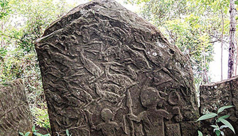 Ancient ruins Mizoram India