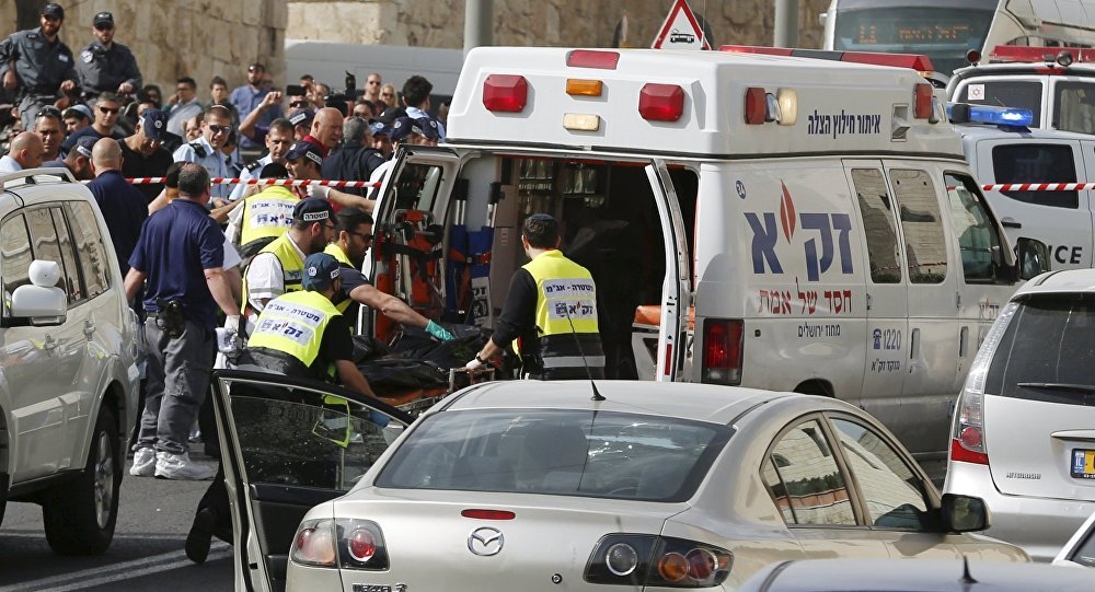 Israeli emergency personnel