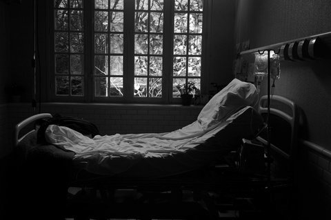 hospital bed