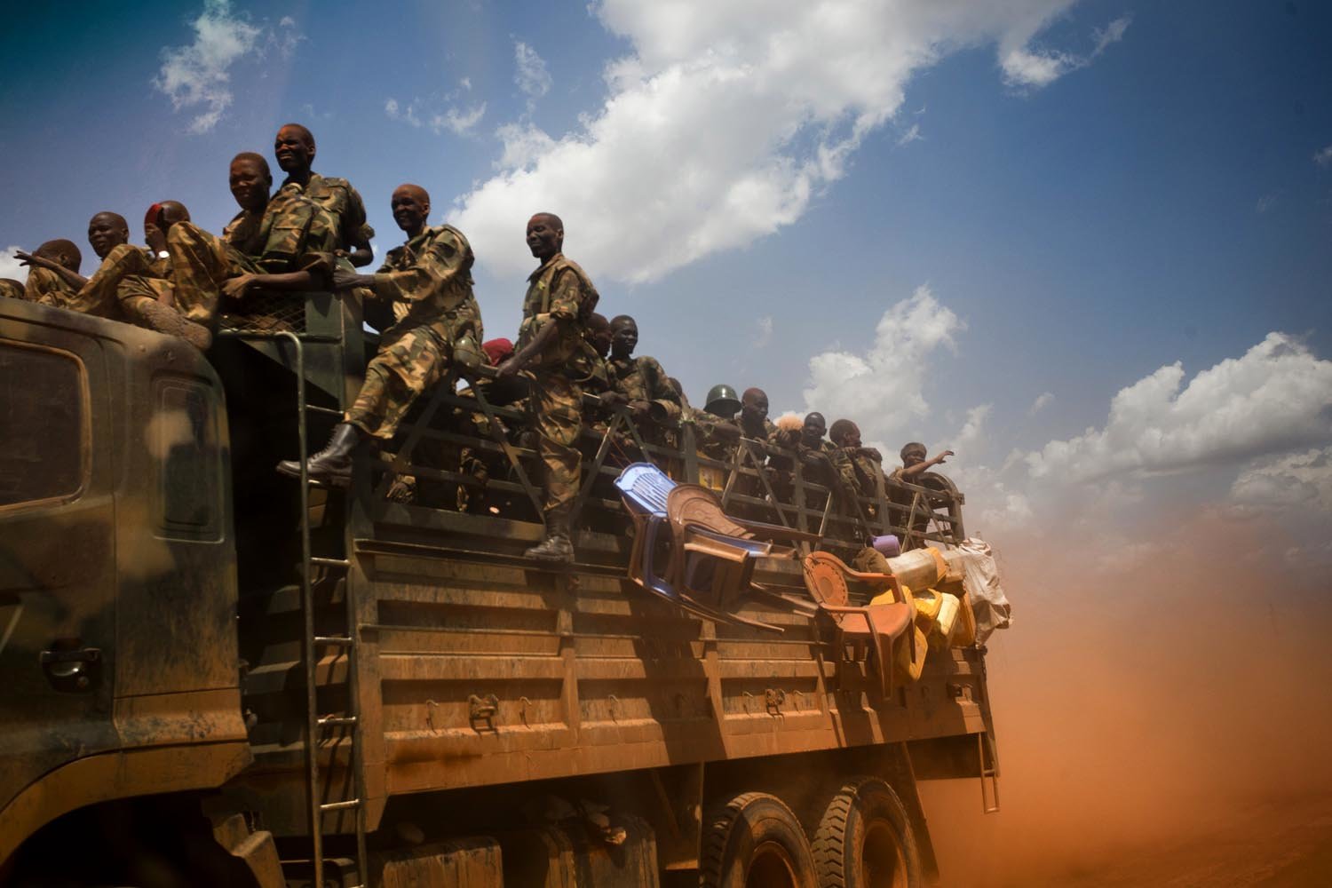 South Sudan soldiers