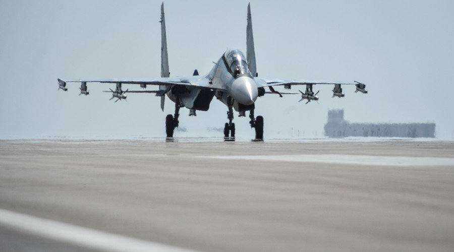 Russian aircraft Su-30