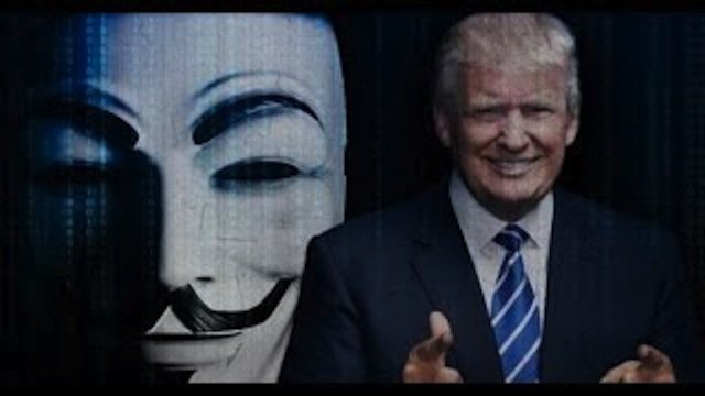 Anonymous and Trump