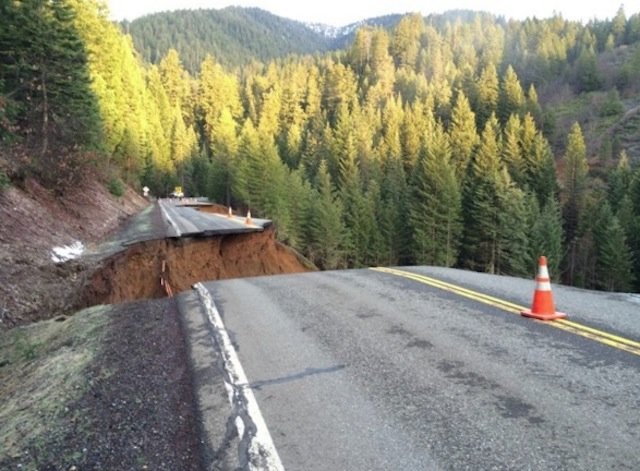 Weaverville sinkhole
