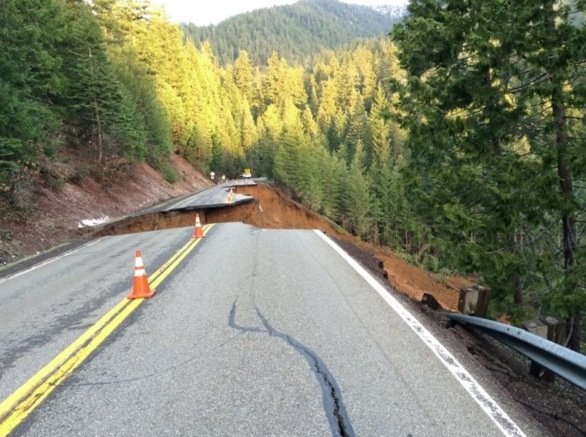 Weaverville sinkhole
