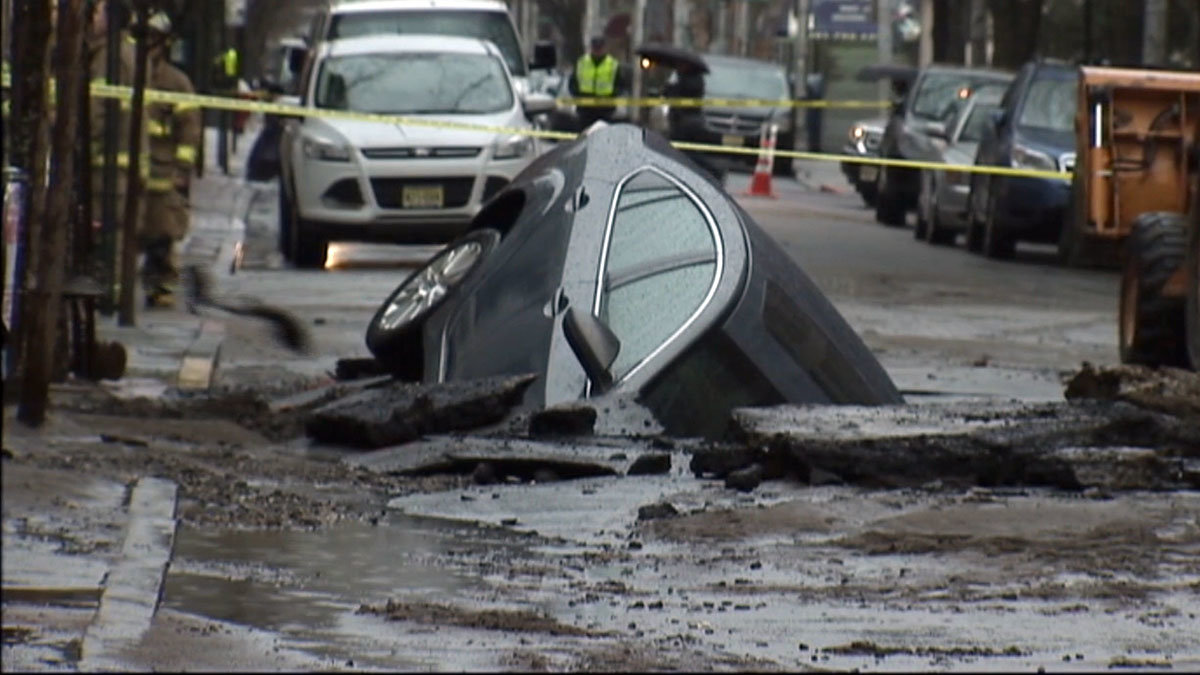 Hoboken sinkhole