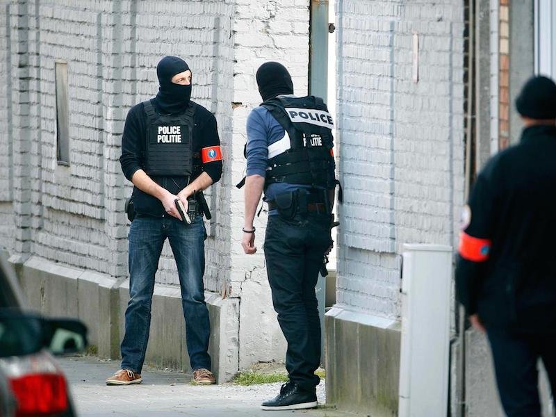brussels raid