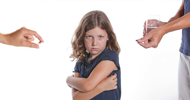 child take pills