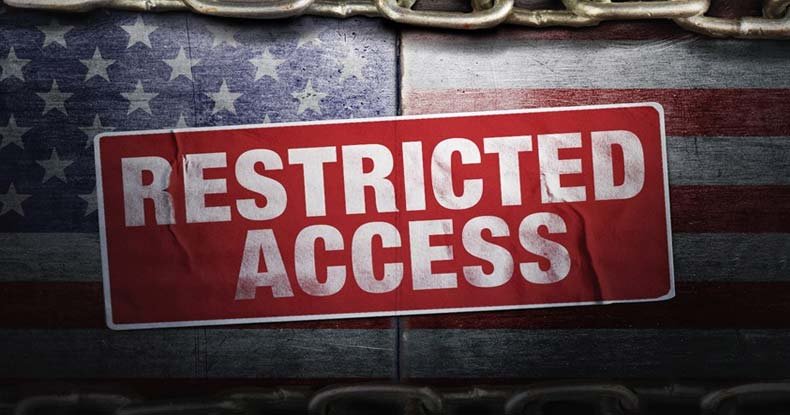 Click to enlarge restricted access