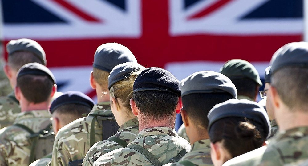 UK London troops