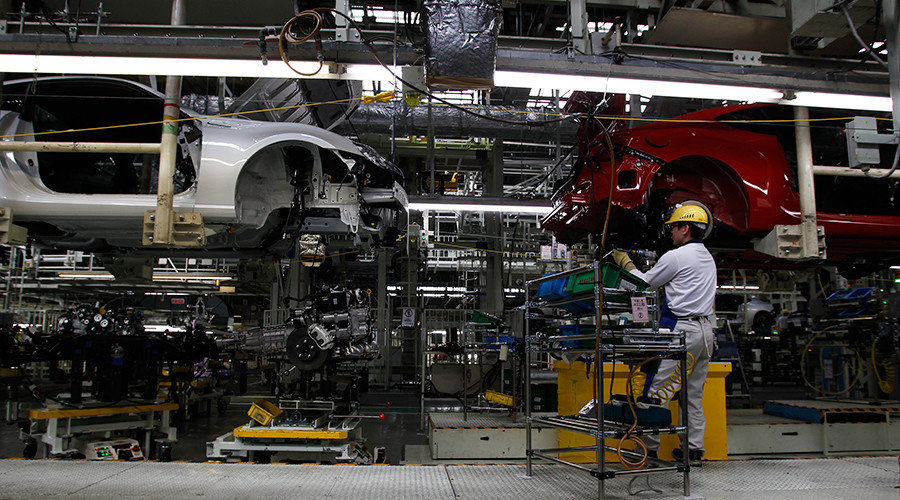 Japan car factory