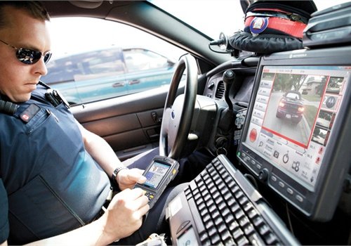 police car computer