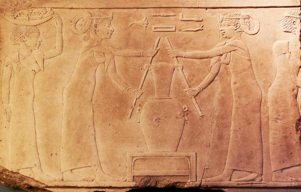 Click to enlarge egyptian perfume making