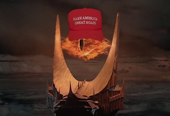 Click to enlarge Sauron trump