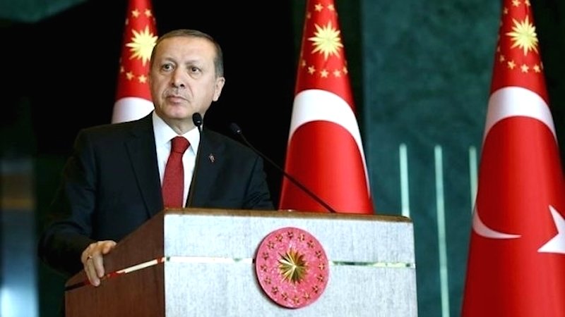 Click to enlarge Erdogan red flags