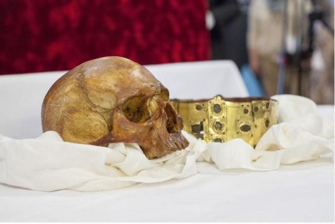 Click to enlarge king's skull
