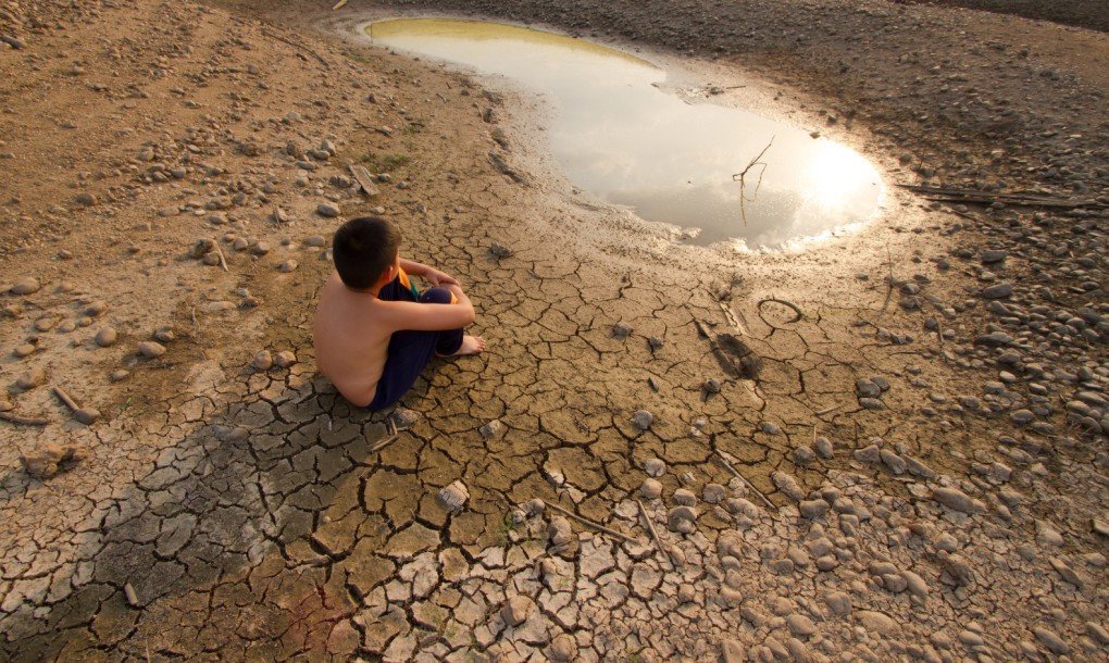 drought stricken land