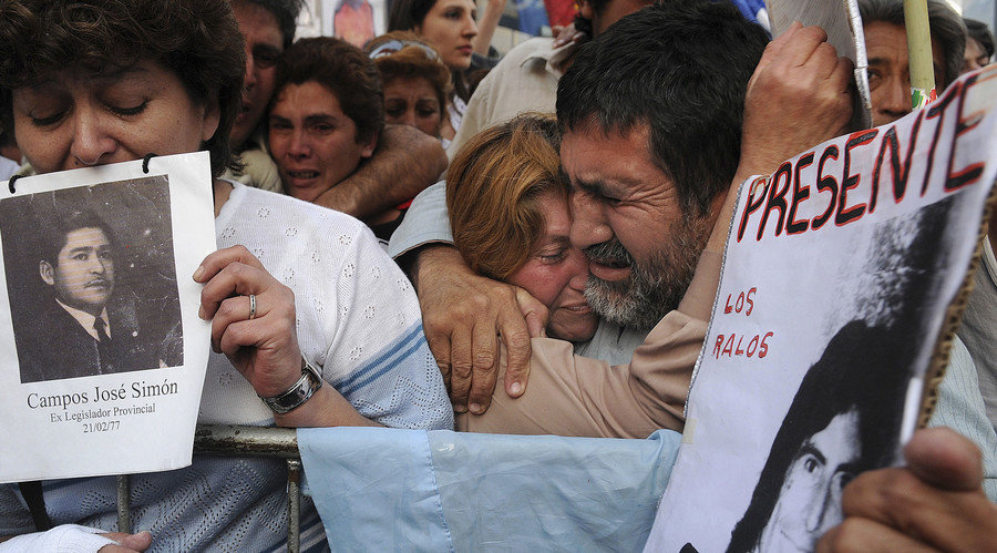 Click to enlarge Dirty War victims