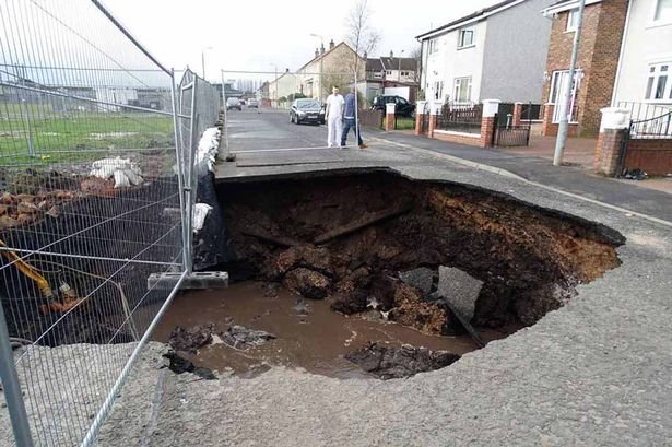 Lanarkshire sinkhole