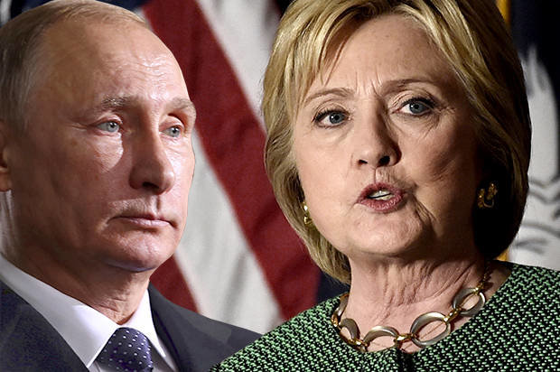 Click to enlarge Hillary Clinton Putin