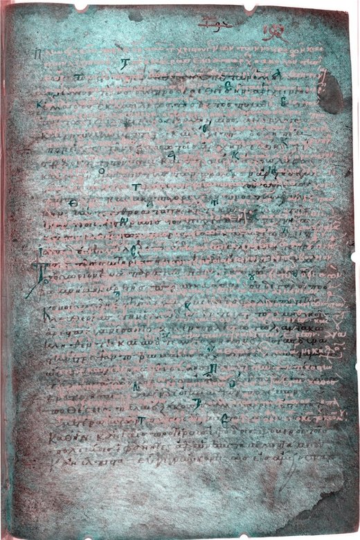 Click to enlarge Thermopylae battle manuscript