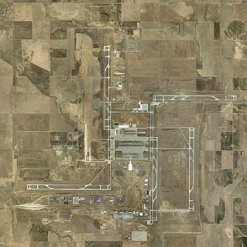 Click to enlarge Denver International Airport