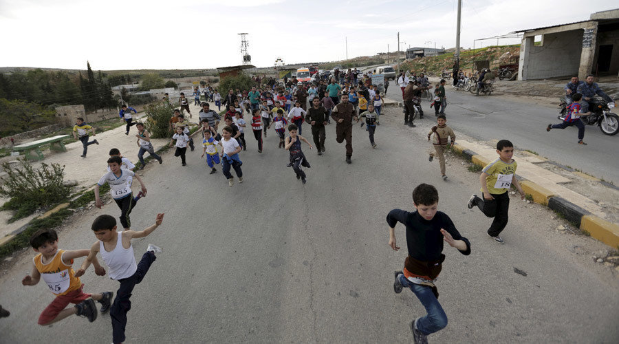 Click to enlarge syrian children