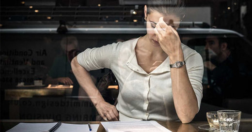 Click to enlarge Long days at work and household and family responsibilities