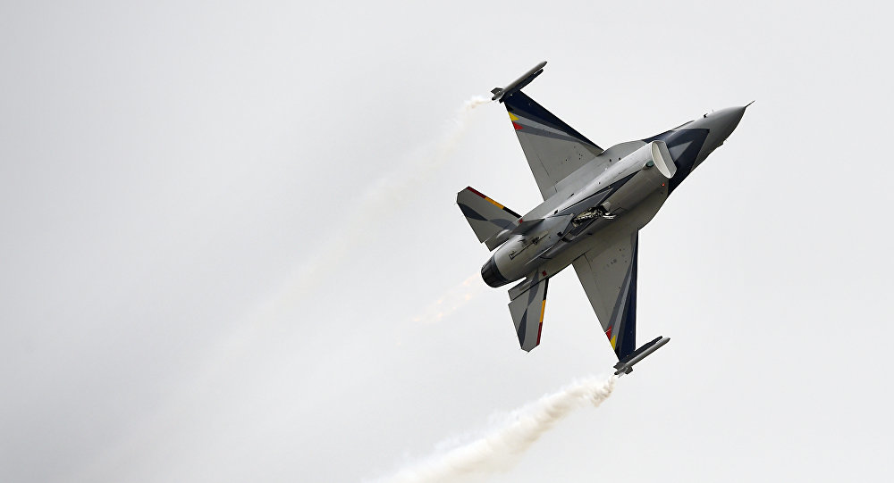 Belgian jet fighter