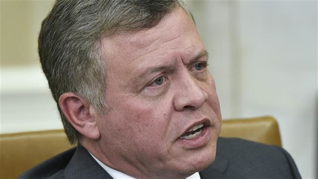 Click to enlarge King Abdullah II