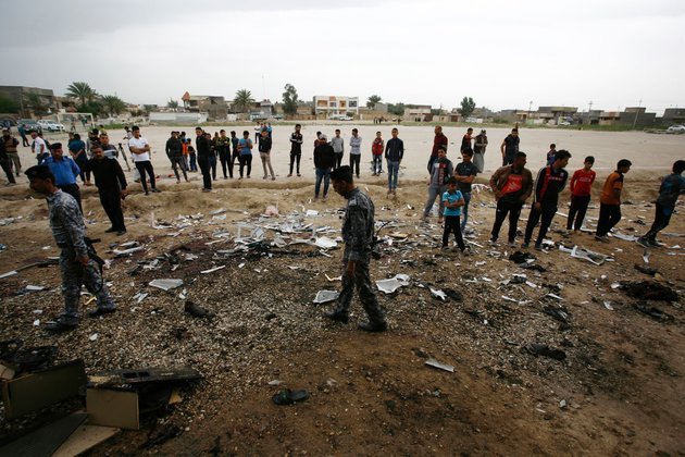 suicide bomber blast Iraq