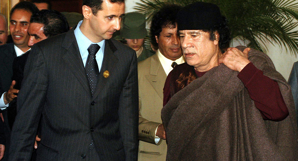 Assad - Gaddafi 