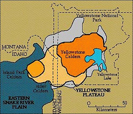 Yellowstone volcano