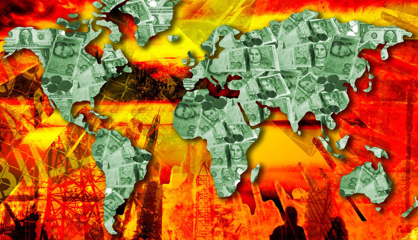 Click to enlarge Global financial collapse
