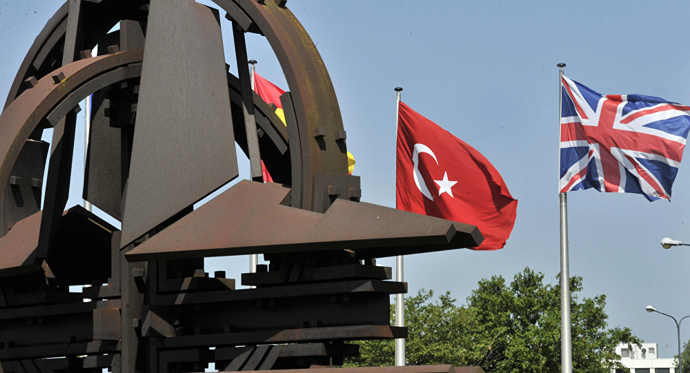 Click to enlarge NATO headquarters
