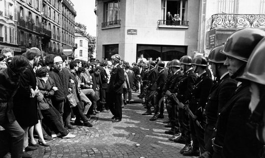 french riots 1968