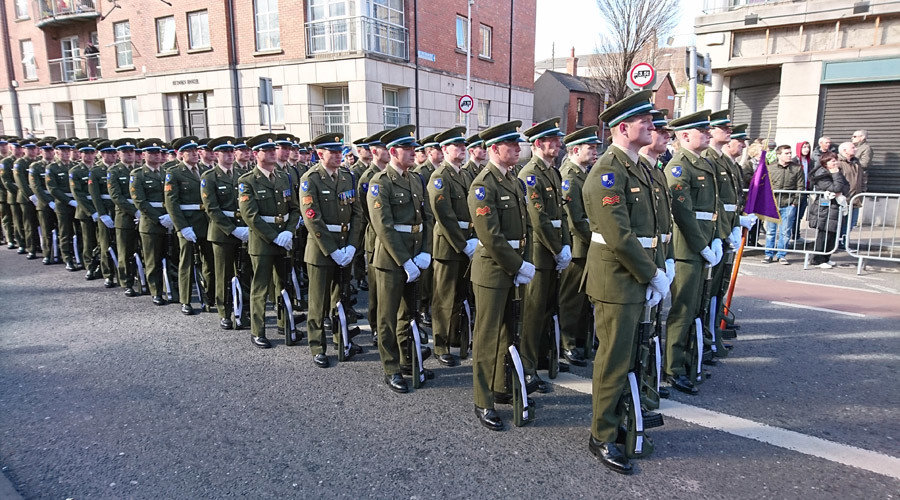 Click to enlarge Easter Rising Parade, Dublin