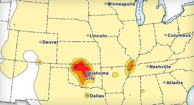 Oklahoma earthquake danger