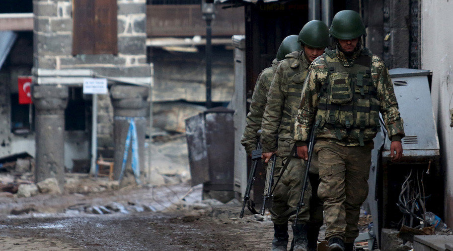 Click to enlarge Turkish soldiers