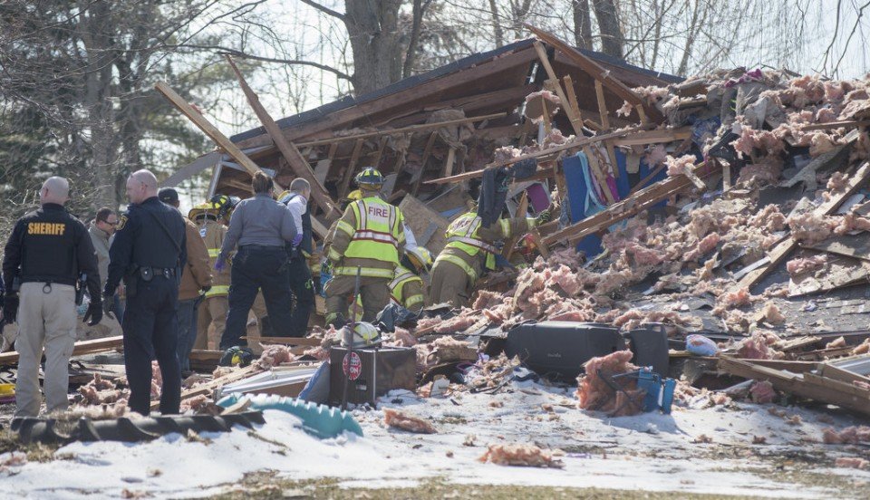 Michigan home explosion