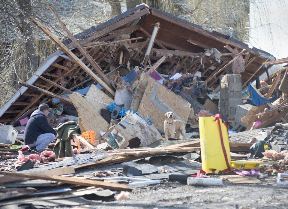 Click to enlarge Michigan home explosion