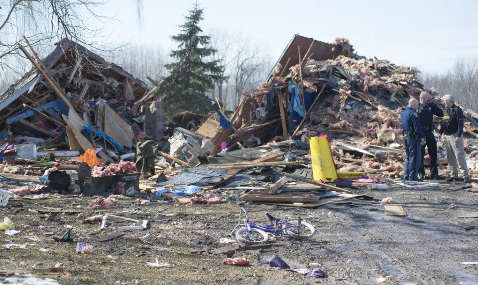 Michigan home explosion