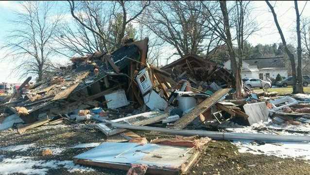 Michigan home explosion